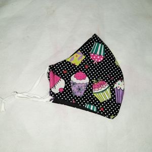 Cupcake Poka-dot Facemask